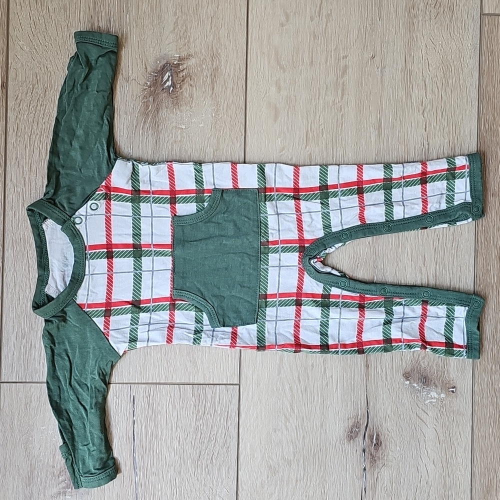 Kyte BABY Longall In Holiday Plaid